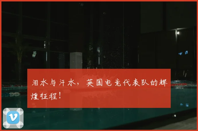 泪水与汗水,英国电竞代表队的辉煌征程!